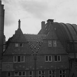 Glockenspiel carillon house at Bremen, Germany 1930s. Glockenspiel carillon house at Bremen, Germany 1930s.